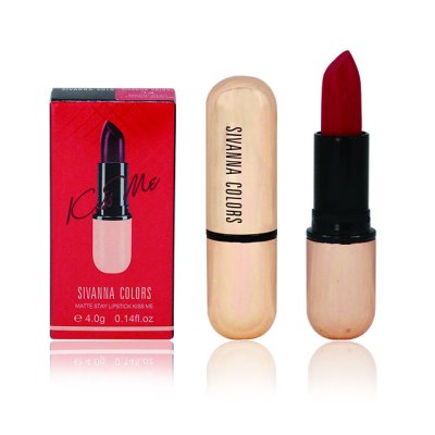 SIVANNA COLORS MATTE STAY LIPSTICK KISS ME