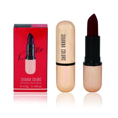 SIVANNA COLORS MATTE STAY LIPSTICK KISS ME