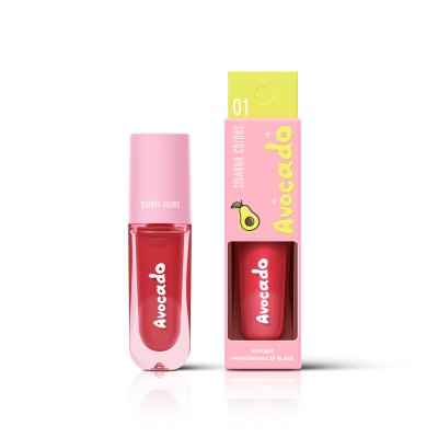 SIVANNA COLORS AVOCADO NOURISHING LIP GLAZE