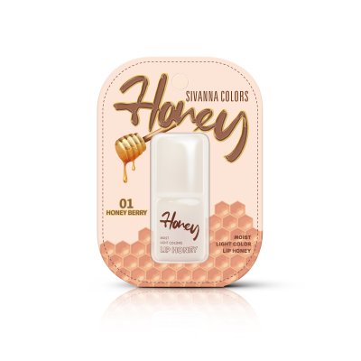 SIVANNA COLORS MOIST LIGHT COLOR LIP HONEY