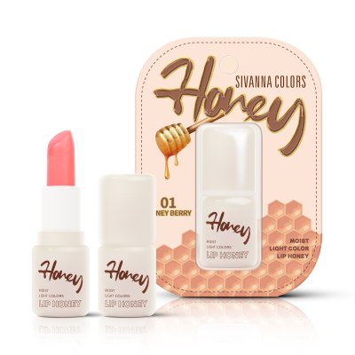 SIVANNA COLORS MOIST LIGHT COLOR LIP HONEY
