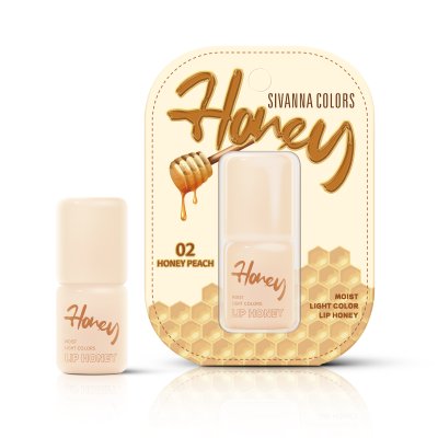 SIVANNA COLORS MOIST LIGHT COLOR LIP HONEY