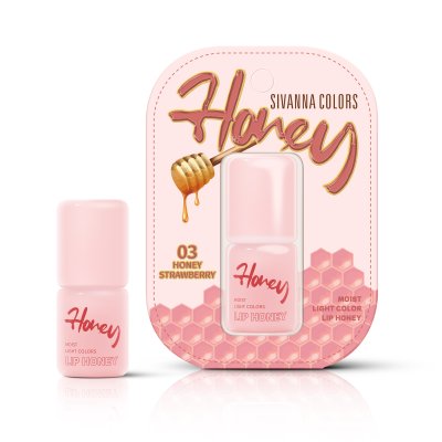 SIVANNA COLORS MOIST LIGHT COLOR LIP HONEY