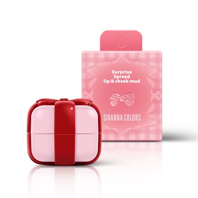 SIVANNA COLORS SURPRISE SPREAD LIP & CHEEK MUD