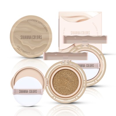 SIVANNA COLORS FEATHER CONCEALER AIR CUSHION