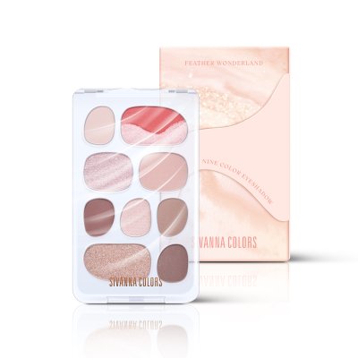 SIVANNA COLORS  Feathen wonderland NINE COLOR EYESHADOW