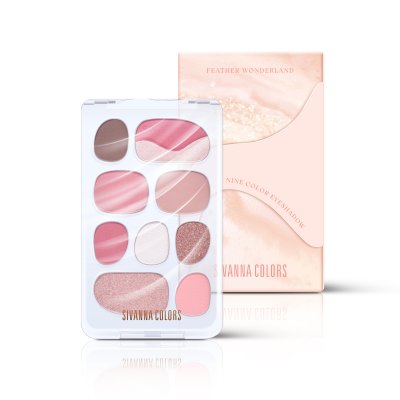 SIVANNA COLORS  Feathen wonderland NINE COLOR EYESHADOW