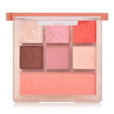 SIVANNA COLORS COFFEE TIME BREAK Shadow & Blush Palette