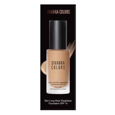 SIVANNA COLORS SKIN LONG-WEAR WEIGHTLESS FOUNDATION SPF15