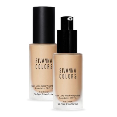 SIVANNA COLORS SKIN LONG-WEAR WEIGHTLESS FOUNDATION SPF15