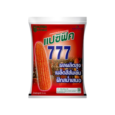 เมล็ดพันธุ์ข้าวโพด แปซิฟิค 777 ขนาด 5 กิโลกรัม เมล็ดพันธุ์ข้าวโพด แปซิฟิค 777 ขนาด 5 กิโลกรัม