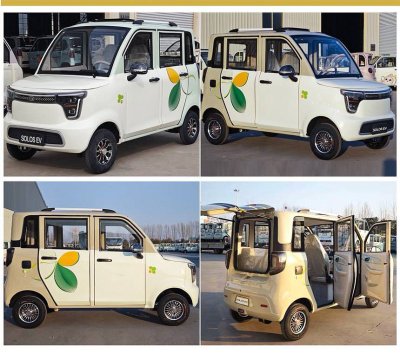 รถไฟฟ้ามินิคาร์ 4 ประตู SOLOS EV รุ่น F10