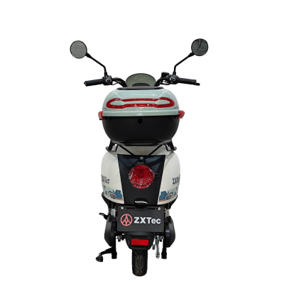 รถจักรยาน2ล้อไฟฟ้า  Zxtec รุ่น M7  (สีขาว-ฟ้าพาสเทล)