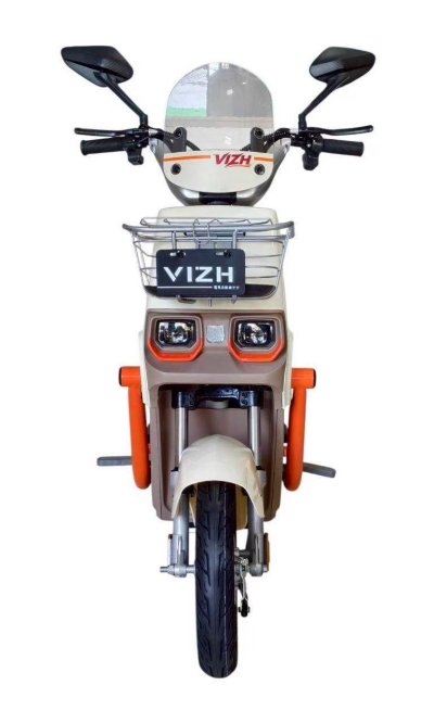 รถสองล้อไฟฟ้า VISH รุ่น A5 12A (สีครีม)