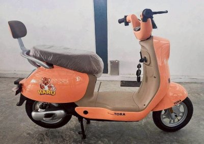 รถจักรยานไฟฟ้า TORA รุ่น A3 (สีส้ม)