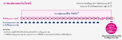 ตะกาฟุลคุ้มครองตลอดชีพ 95/20