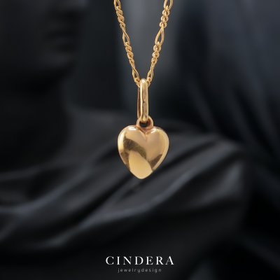 จี้ หัวใจ  ทอง 18K 750
