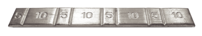 MODEL 32 : LEAD ADHESIVE WEIGHT STAMP 5-10 G. (60 G)