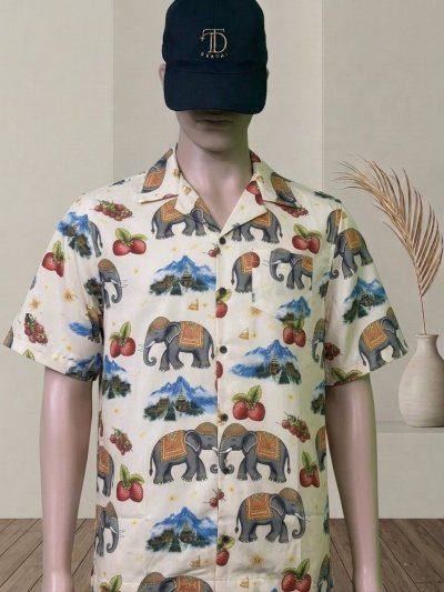 เสื้อฮาวายลายแรนดอมเชียงใหม่