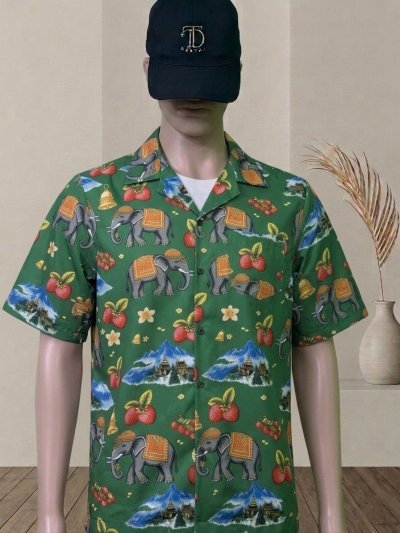เสื้อฮาวายลายแรนดอมเชียงใหม่