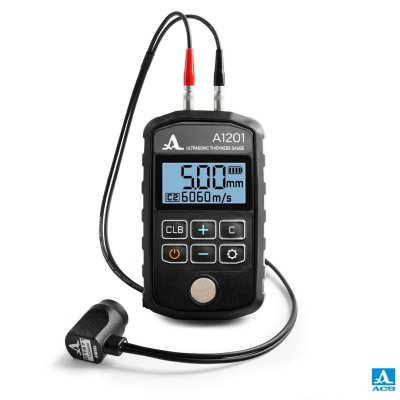 A1201 - Ultrasonic thickness gauge in a compact design