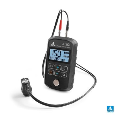 A1201 - Ultrasonic thickness gauge in a compact design