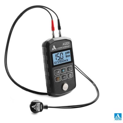 A1201 - Ultrasonic thickness gauge in a compact design
