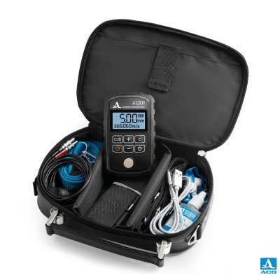 A1201 - Ultrasonic thickness gauge in a compact design