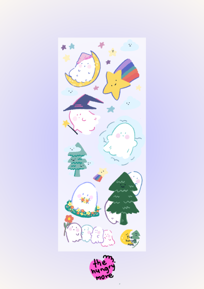 Sticker : wandering ghostguy