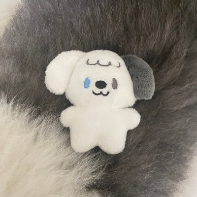 Keychain : Baby Lukwua plushie keyring