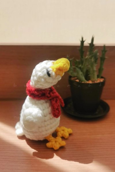 Keychain : Abigail the Duck