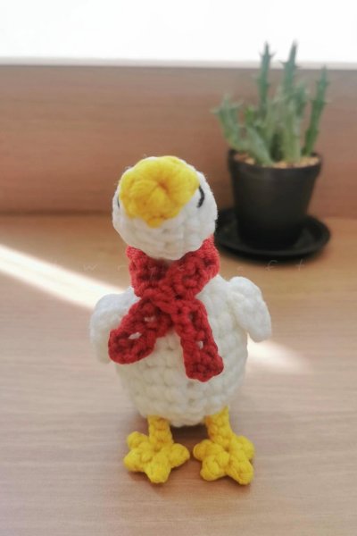 Keychain : Abigail the Duck