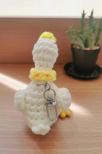 Keychain : Abigail the Duck