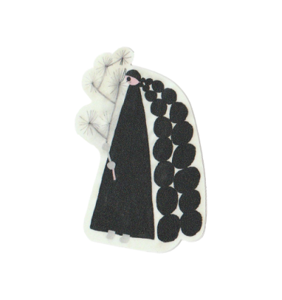 Sticker : big witch sticker