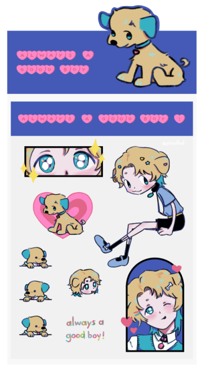 Sticker : always a good boy