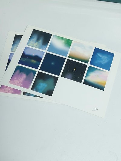 Postcard : Winter love
