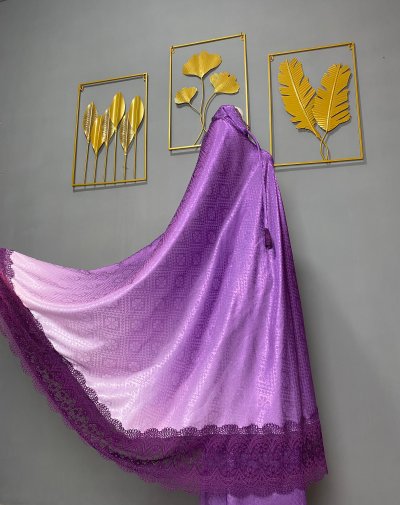 Mukena Bahan Jaguar Silk Lembut Bahan Gradasi