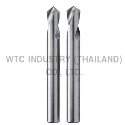 ดอกสปอตดิว ไฮสปีด SPOT DRILL HSS YG D12*75*90° สีเงิน
