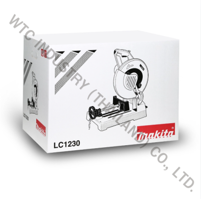 MAKITA LC1230 เลื่อยตัดโลหะไฟฟ้า ขนาด 12 นิ้ว (305 มม.) กำลังไฟ 1,750 วัตต์ LC1230 ความเร็วรอบ 1,300 รอบ/นาที มีฉนวน 2 ชั้น (มากีต้า)