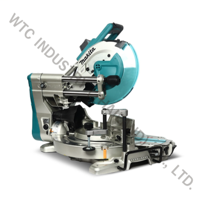 MAKITA LS-1019L แท่นตัดสไลท์องศา ขนาด 10-1/4 นิ้ว (260 มม.) กำลังไฟ 1,510 วัตต์ ความเร็วรอบตัวเปล่า 3,200 รอบ/นาที มีเส้นเลเซอร์วางแนวใบเลื่อย ใบเลื่อยวงเดือน TCT 10"x45T (มากีต้า)