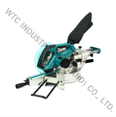 MAKITA DLS713Z แท่นตัดสไลท์องศา 18 โวลต์ ขนาด 7 นิ้ว (190 มม.) ความเร็วรอบ 2,200 รอบ/นาที LXT LI-ON ใบเลื่อยวงเดือน TCT 7"x40T พร้อมไม่รวมแบตเตอรี่-แท่นชาร์จ (มากีต้า)