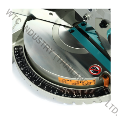 MAKITA DLS713Z แท่นตัดสไลท์องศา 18 โวลต์ ขนาด 7 นิ้ว (190 มม.) ความเร็วรอบ 2,200 รอบ/นาที LXT LI-ON ใบเลื่อยวงเดือน TCT 7"x40T พร้อมไม่รวมแบตเตอรี่-แท่นชาร์จ (มากีต้า)