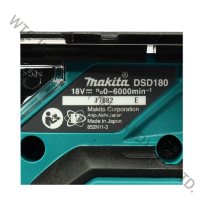 MAKITA DSD180Z เครื่องตัดฝ้าไร้สาย 18 โวลต์ ความยาวช่วงชัก 1/4 นิ้ว ไม่รวมแบตเตอรี่-แท่นชาร์จ (มากีต้า)