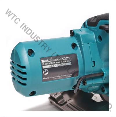 MAKITA CC301DZ เครื่องตัดกระจกไร้สาย 12 โวลต์ ขนาด 85 มม. (3-3/8 นิ้ว) ความเร็วรอบตัวเปล่า 1,600 รอบ/นาที ไม่รวมแบตเตอรี่และแท่นชาร์จ (มากีต้า)