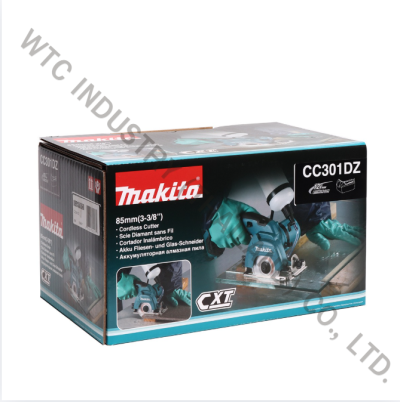 MAKITA CC301DZ เครื่องตัดกระจกไร้สาย 12 โวลต์ ขนาด 85 มม. (3-3/8 นิ้ว) ความเร็วรอบตัวเปล่า 1,600 รอบ/นาที ไม่รวมแบตเตอรี่และแท่นชาร์จ (มากีต้า)