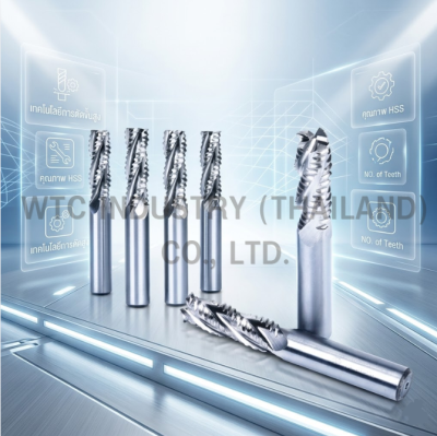 เอ็นมิล กัดหยาบ 4F ENDMILLS HSS-R EH14*12*35*85-4F