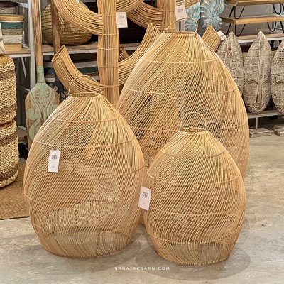 KAVA RATTAN LAMPSHADE