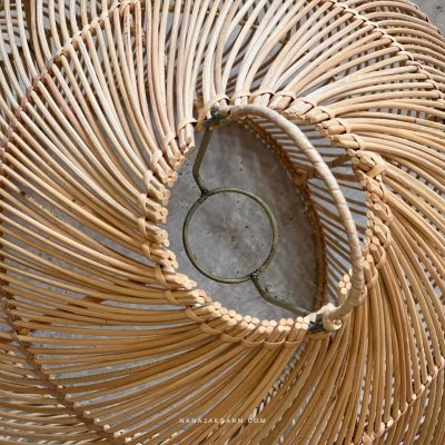 KAVA RATTAN LAMPSHADE