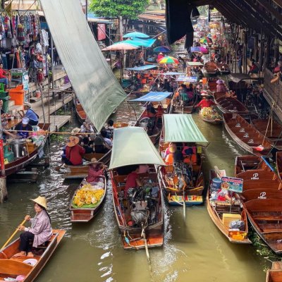 Mercato ferroviario di Maeklong – mercato gallegiante e Kanchanaburi (ferrovia della morte)(copy)