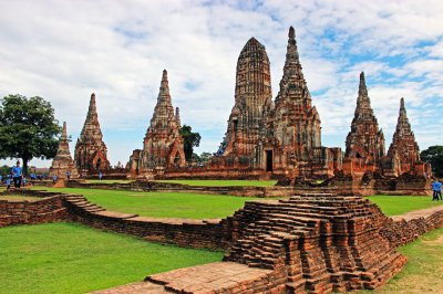 Intera giornata al Parco Storico di Ayutthaya, patrimonio dell'UNESCO e i suoi famosi templi  - Andata in pullman e rientro in crociera